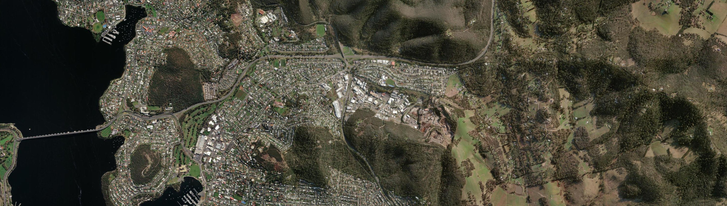 Aerial view of Mornington (Tas.), TAS