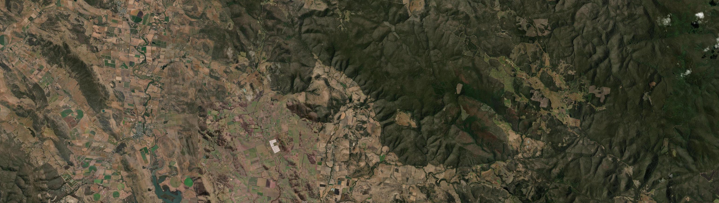Aerial view of Pawleena, TAS