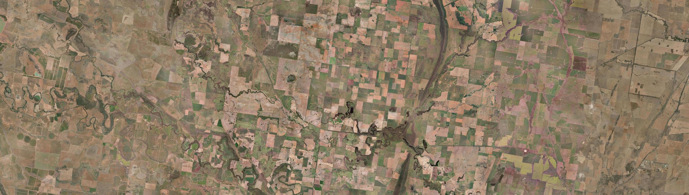 Aerial view of Gunning Gap, NSW