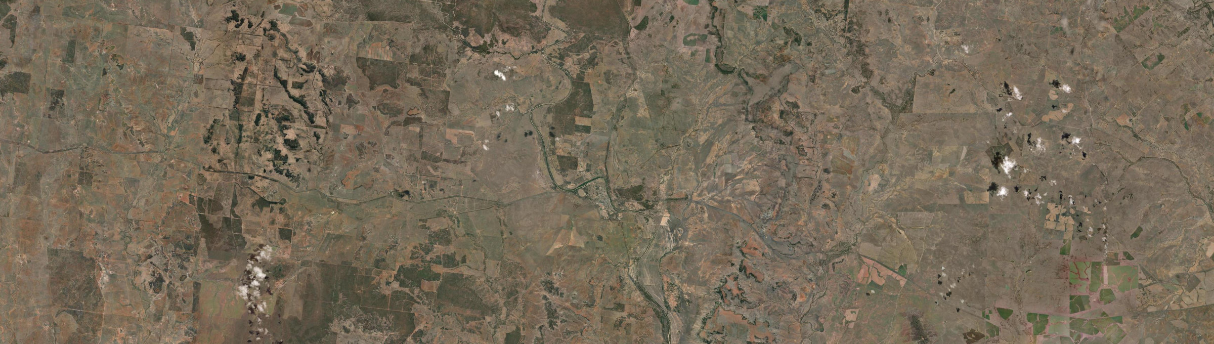 Aerial view of Mitchell (Qld), QLD