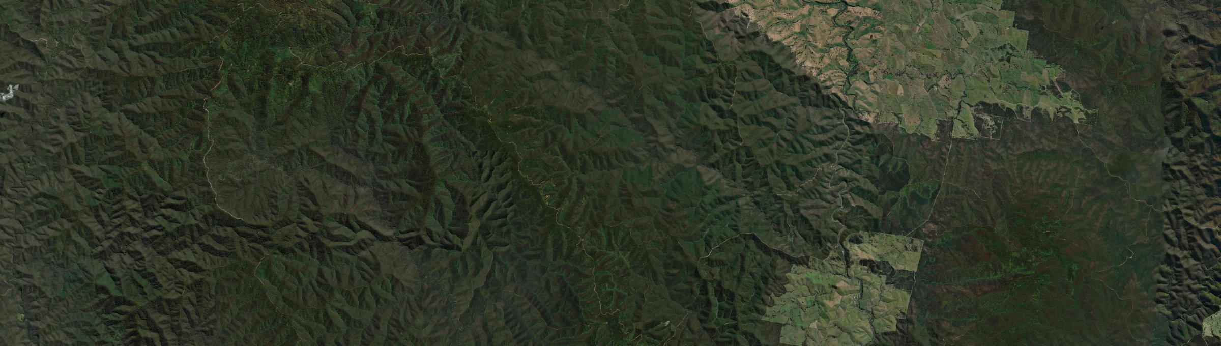 Aerial view of Stirling (Vic.), VIC