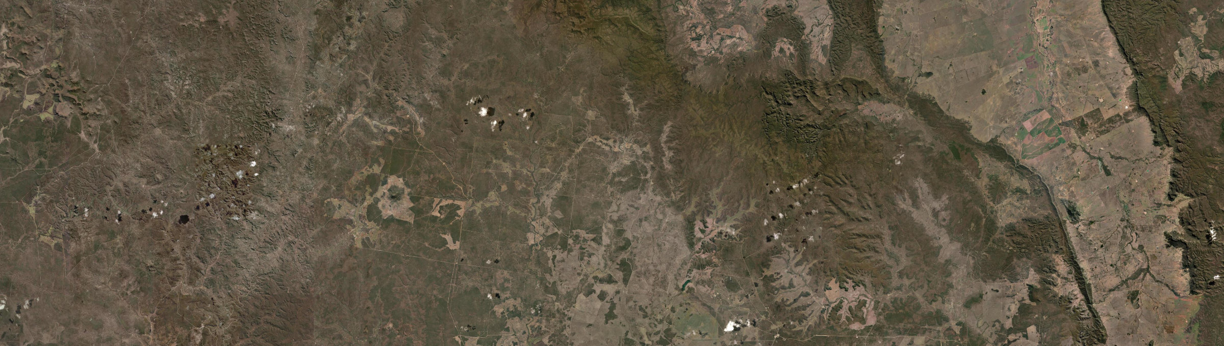 Aerial view of Mount Howe, QLD