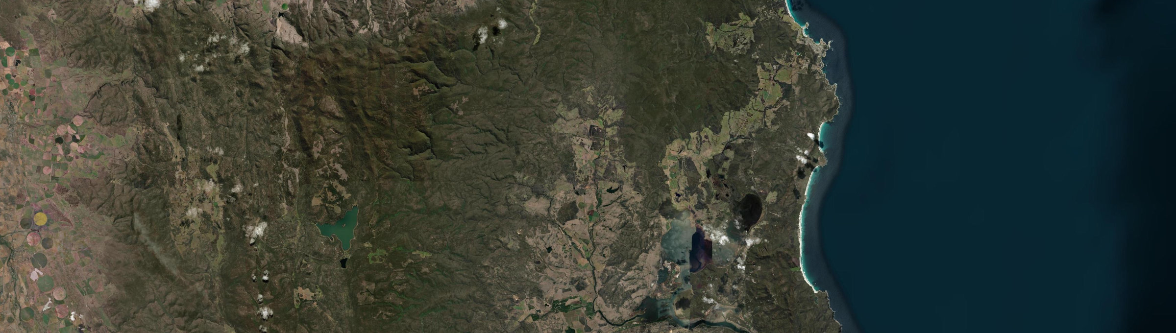 Aerial view of Cranbrook (Tas.), TAS