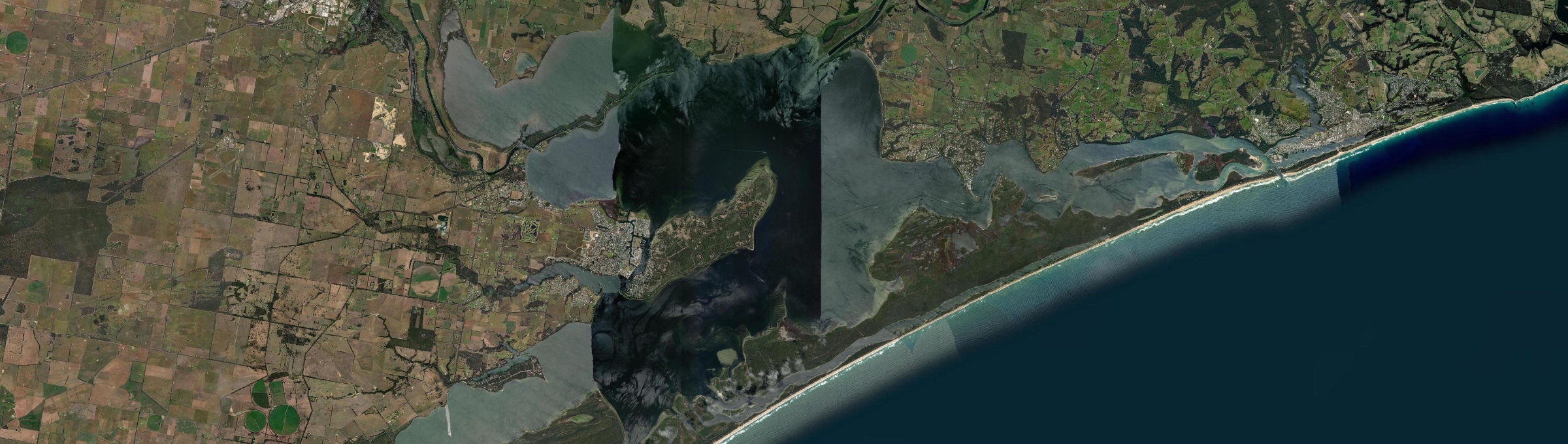 Aerial view of Boole Poole, VIC