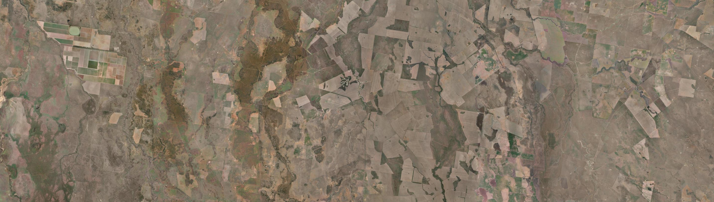 Aerial view of Gungalman, NSW