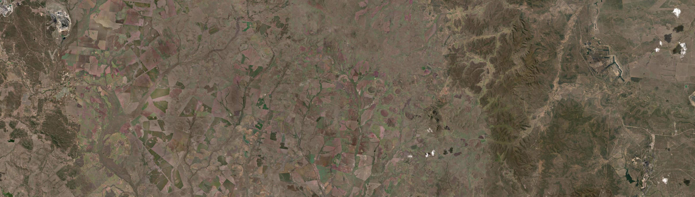 Aerial view of Lowestoff, QLD