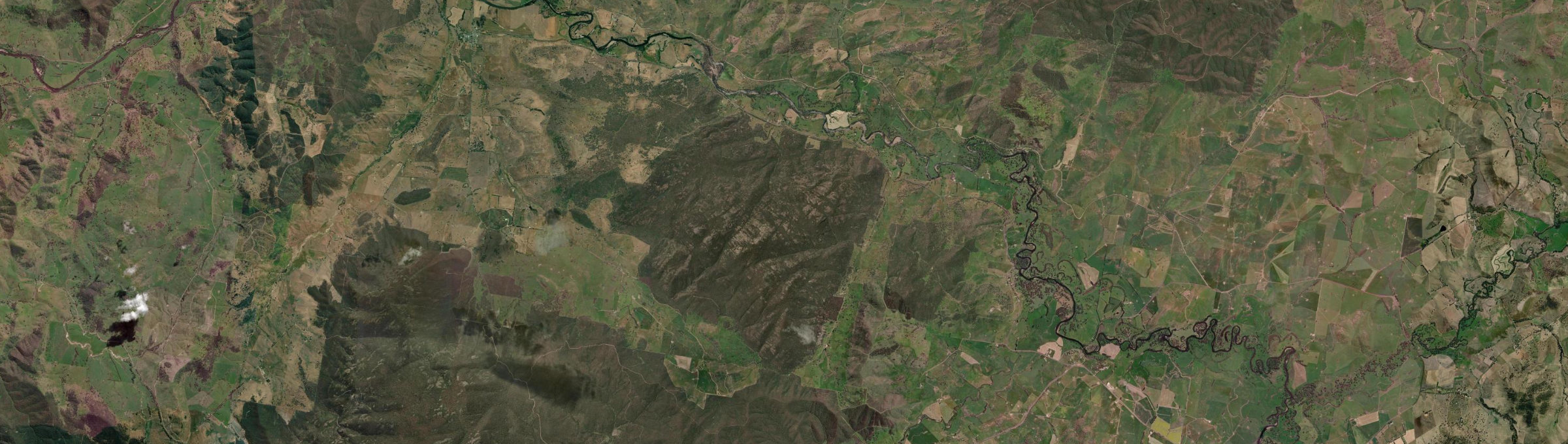 Aerial view of Pine Mountain (Vic.), VIC