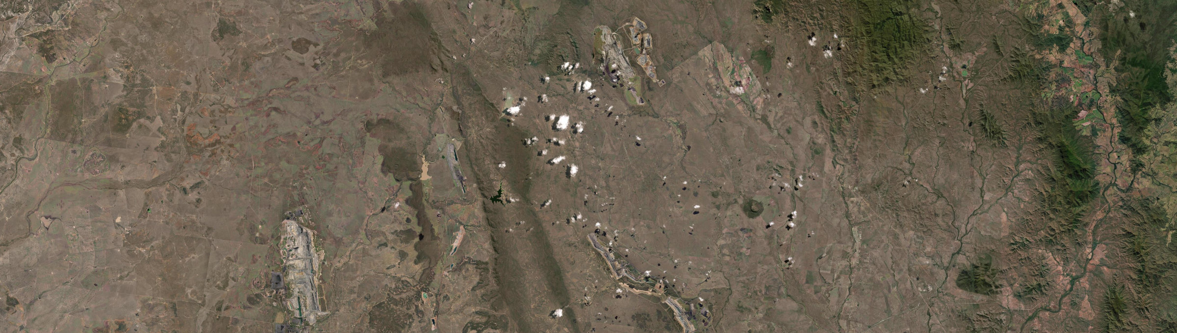Aerial view of Kemmis, QLD