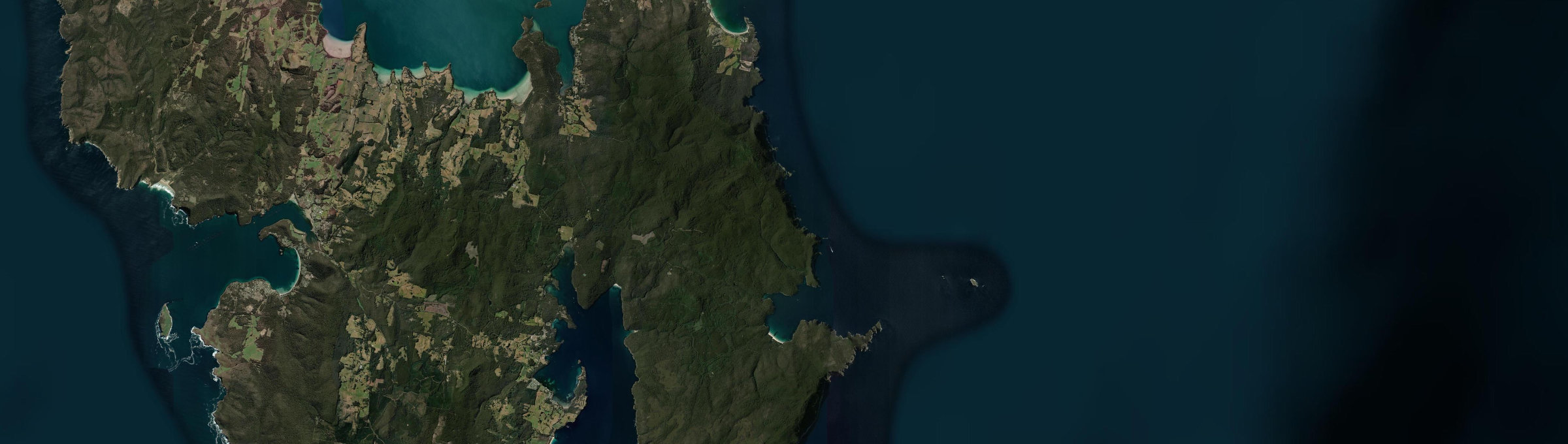 Aerial view of Fortescue (Tas.), TAS