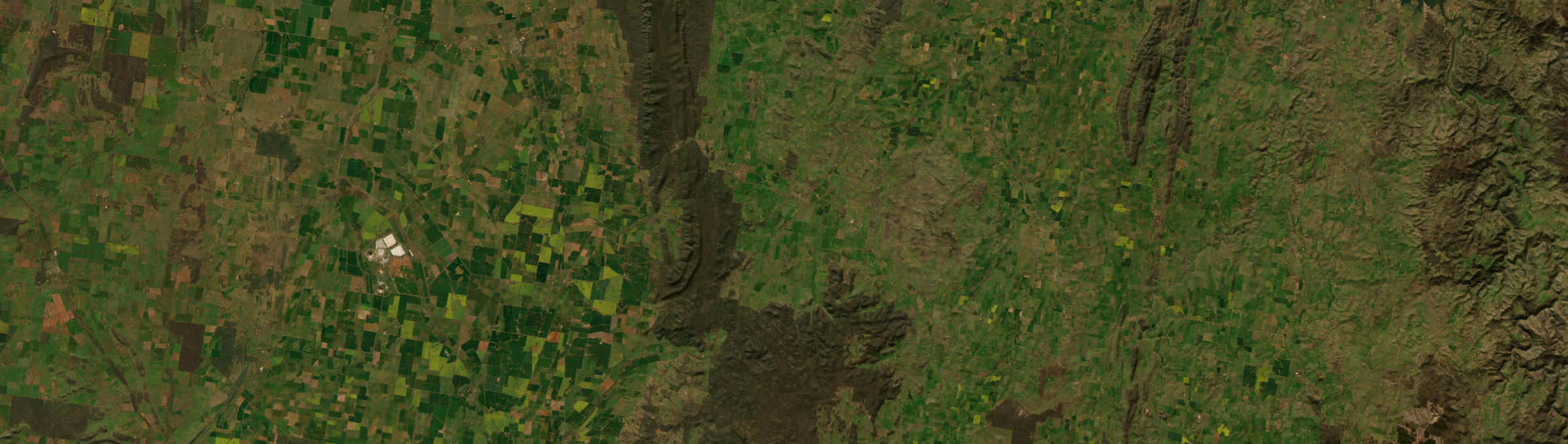 Aerial view of Baldry, NSW
