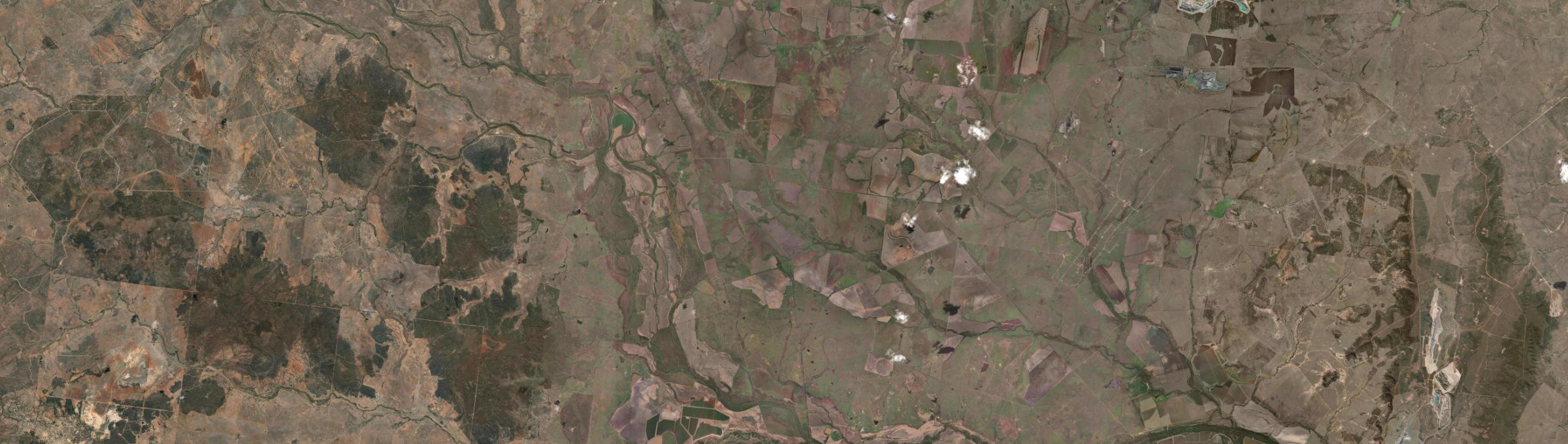 Aerial view of Gordonstone, QLD