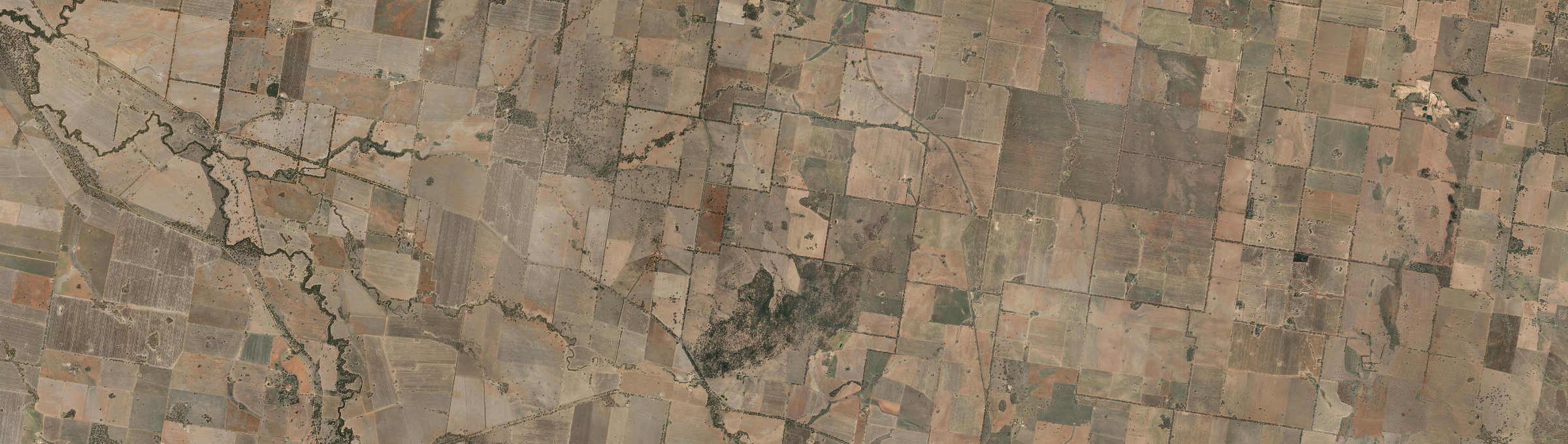 Aerial view of Weedallion, NSW
