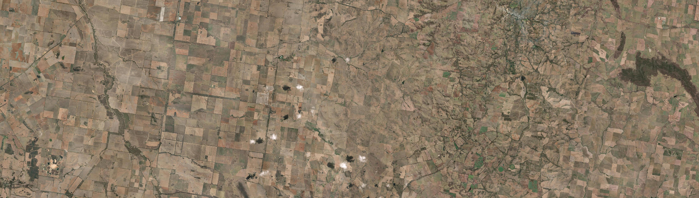 Aerial view of Berthong, NSW