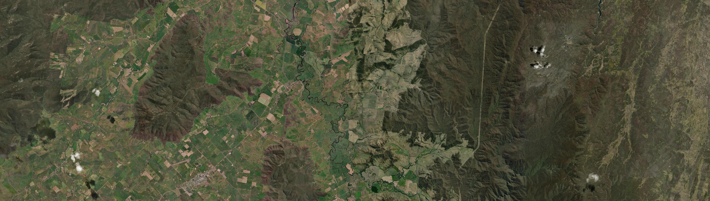 Aerial view of Bringenbrong, NSW