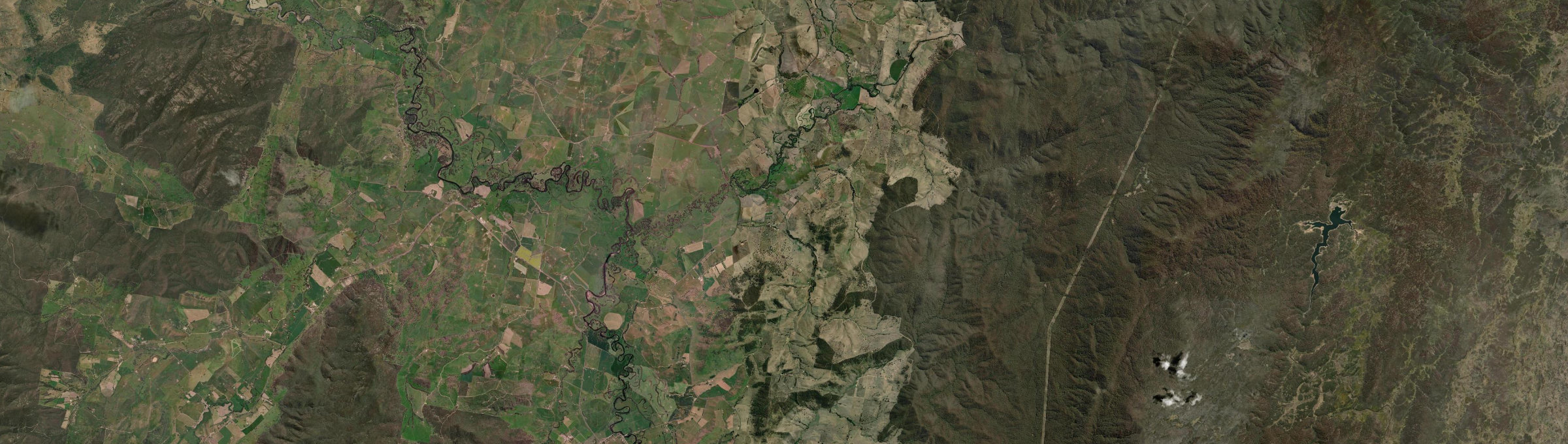 Aerial view of Greg Greg, NSW