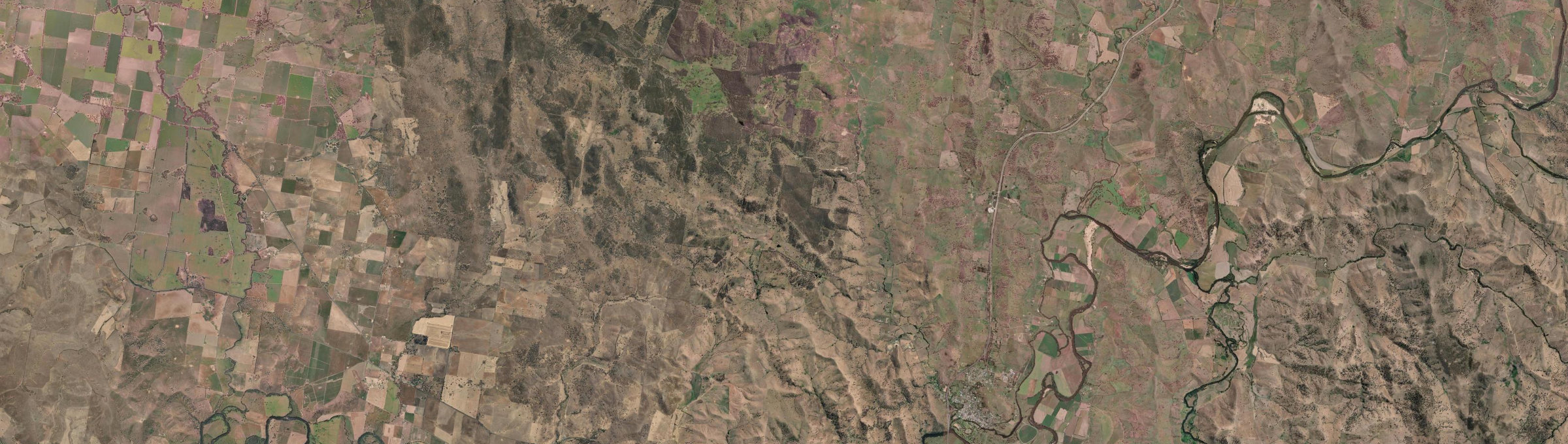 Aerial view of Reno, NSW