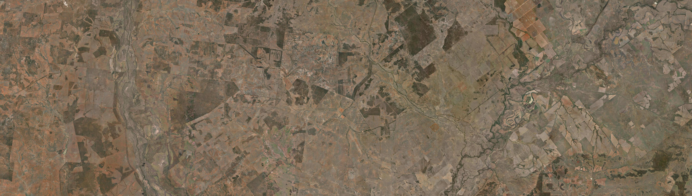 Aerial view of Ballaroo, QLD