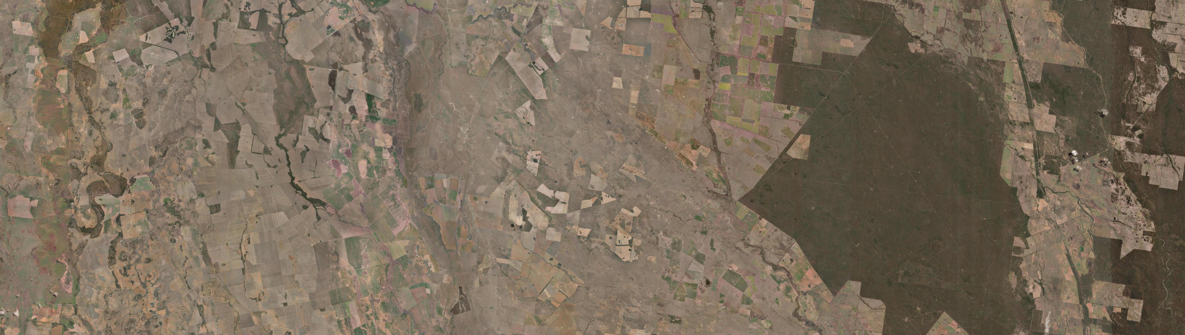 Aerial view of Billeroy, NSW