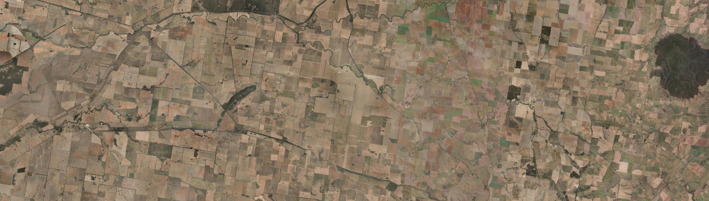 Aerial view of Kikiamah, NSW