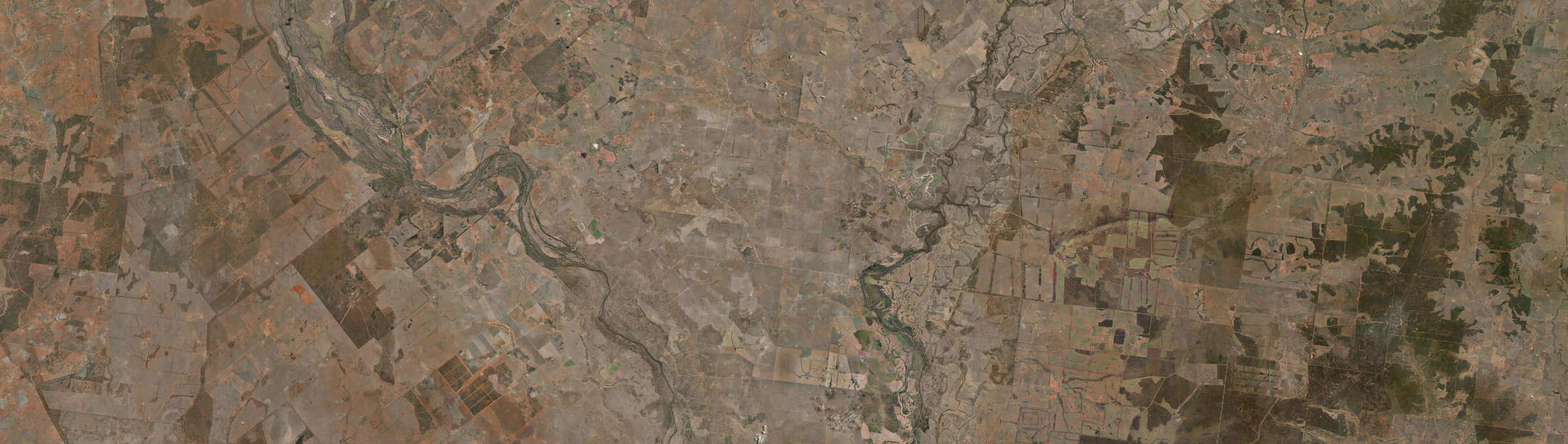 Aerial view of Wycombe, QLD