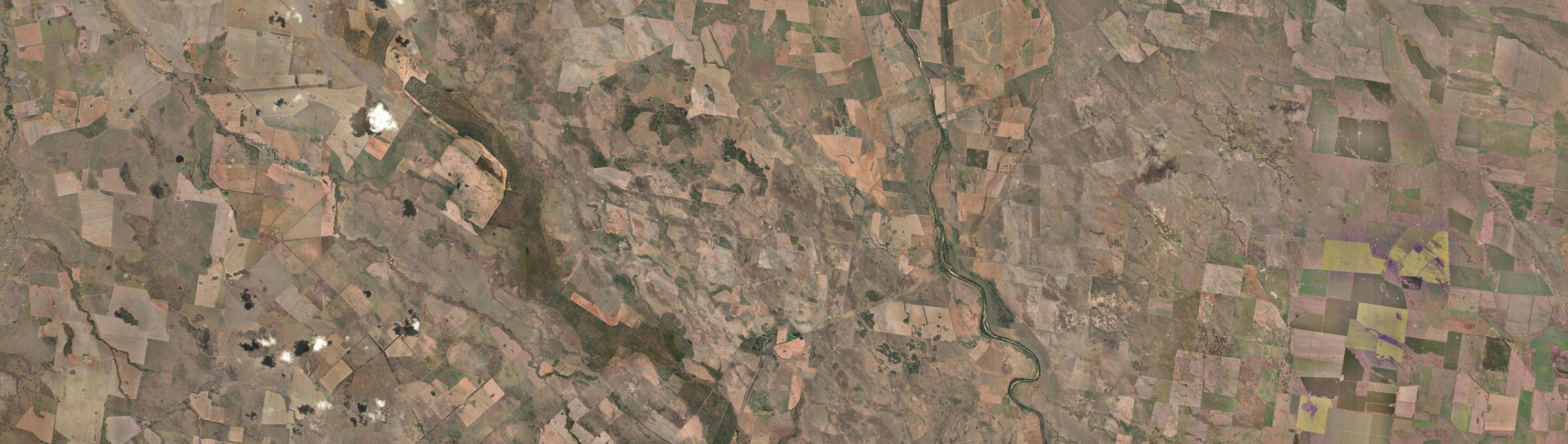 Aerial view of Combara, NSW