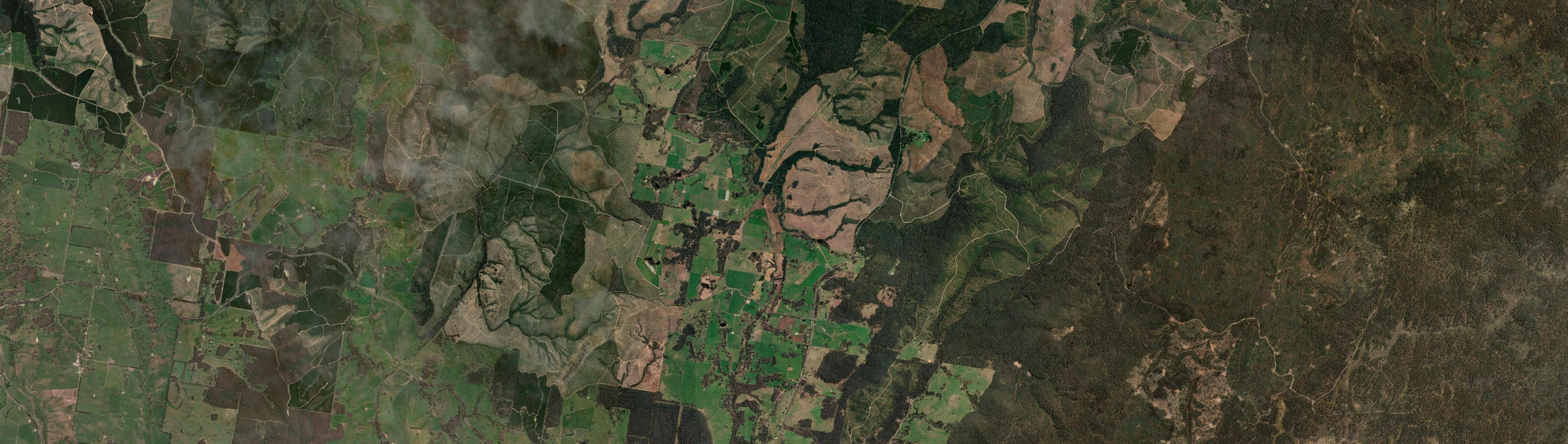Aerial view of Willigobung, NSW