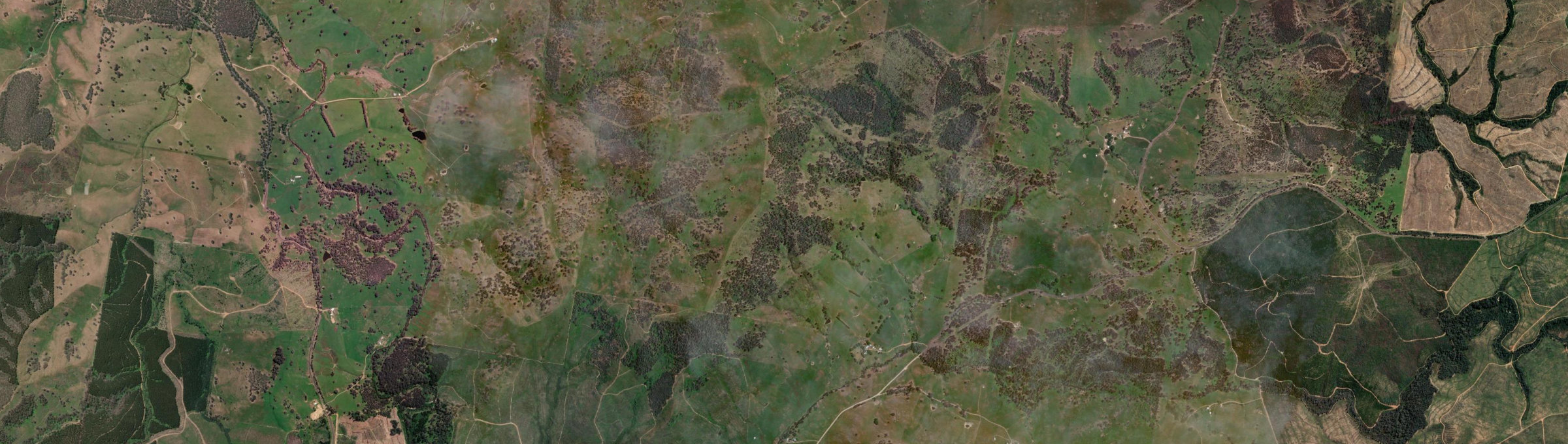 Aerial view of Lower Bago, NSW