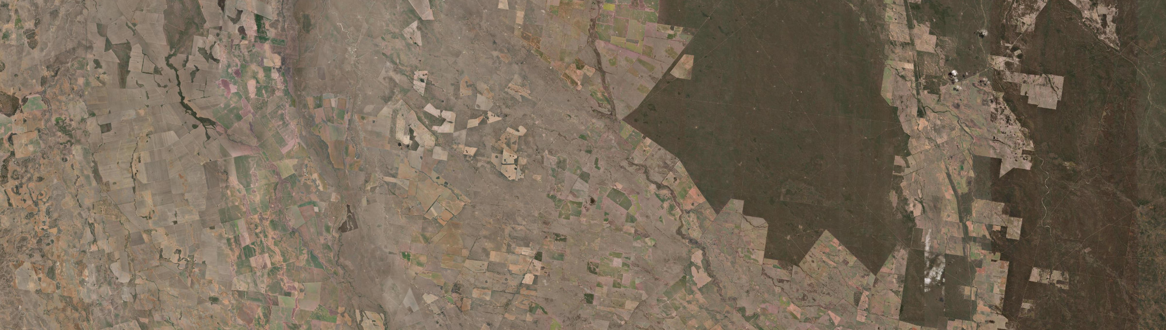 Aerial view of Gilgooma, NSW
