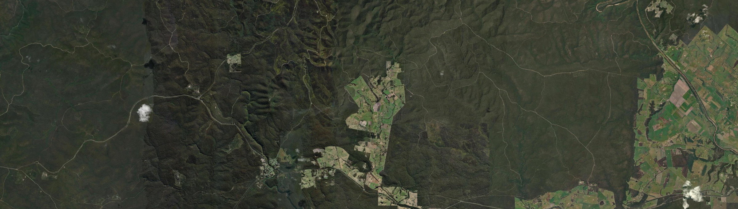 Aerial view of Wairewa, VIC