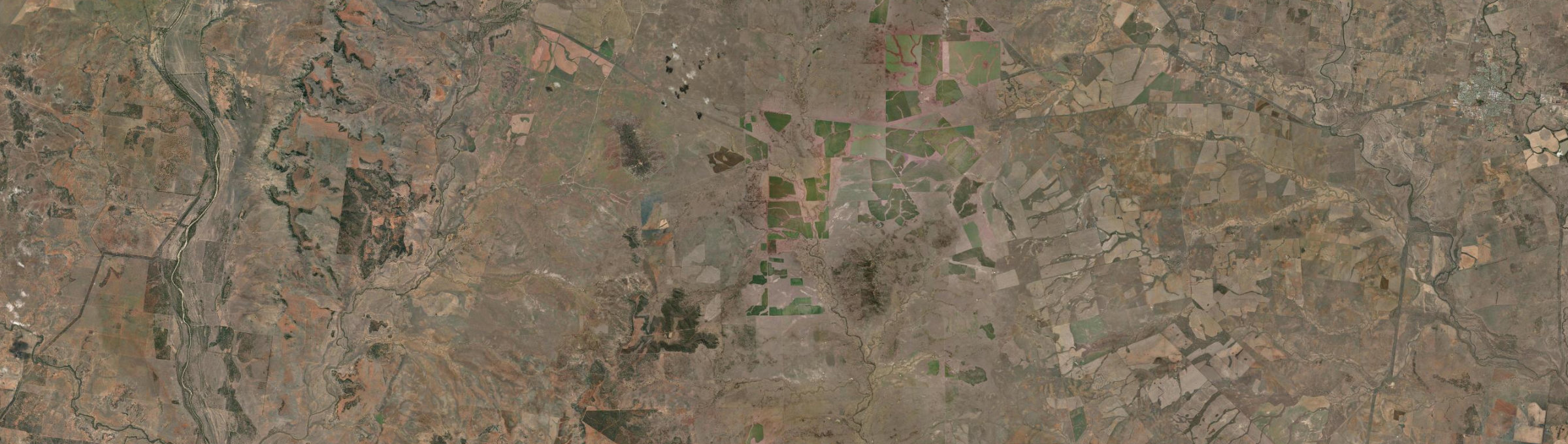 Aerial view of Muckadilla, QLD