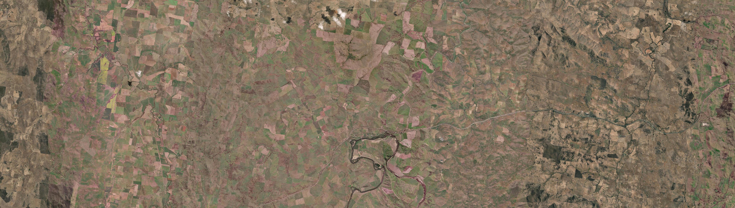 Aerial view of Jugiong, NSW