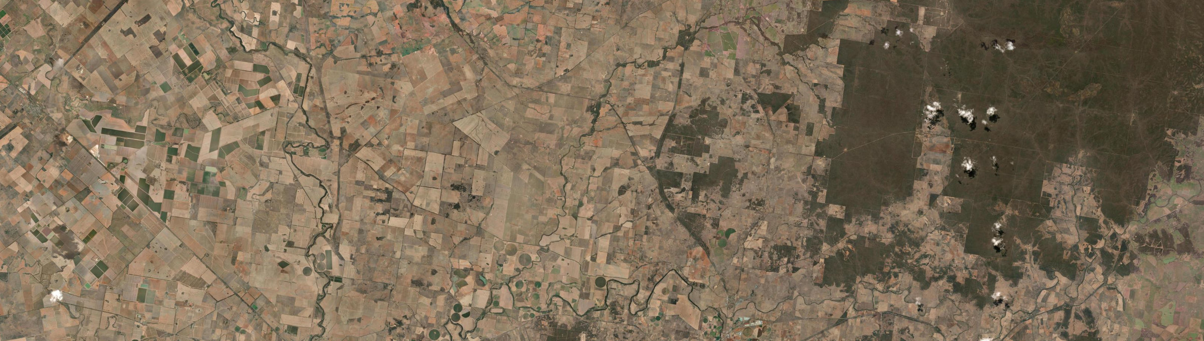 Aerial view of Terramungamine, NSW