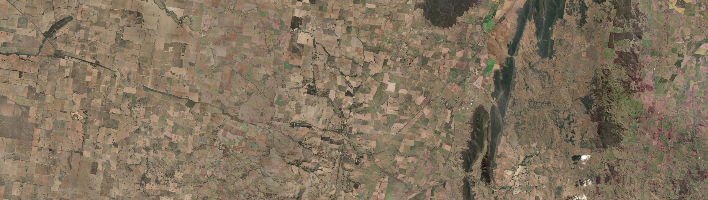 Aerial view of Monteagle, NSW
