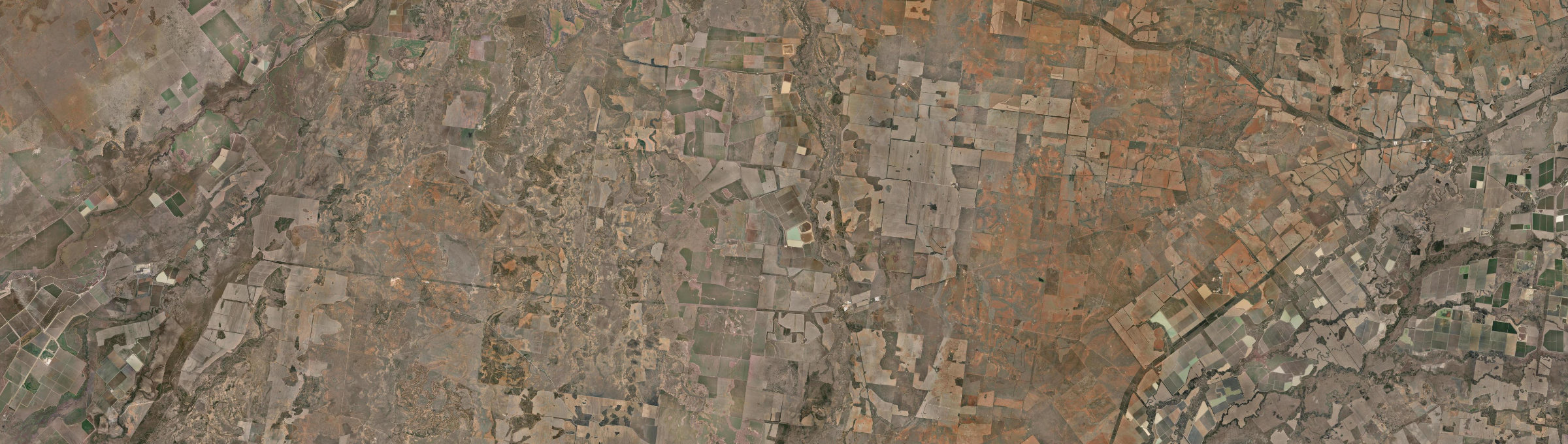 Aerial view of Thallon, QLD