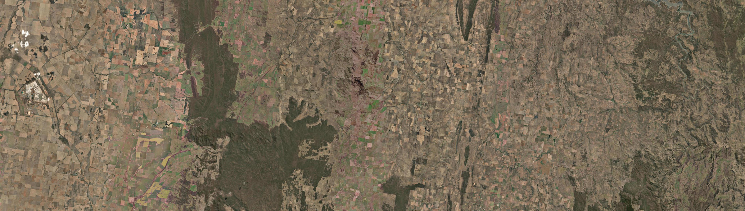 Aerial view of Cumnock, NSW