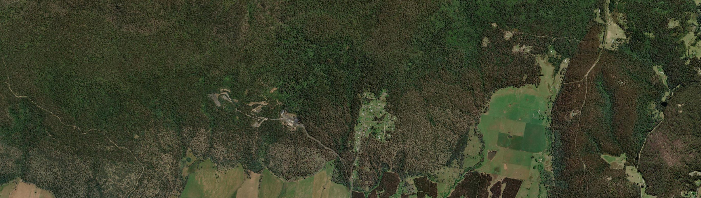 Aerial view of Cornwall (Tas.), TAS