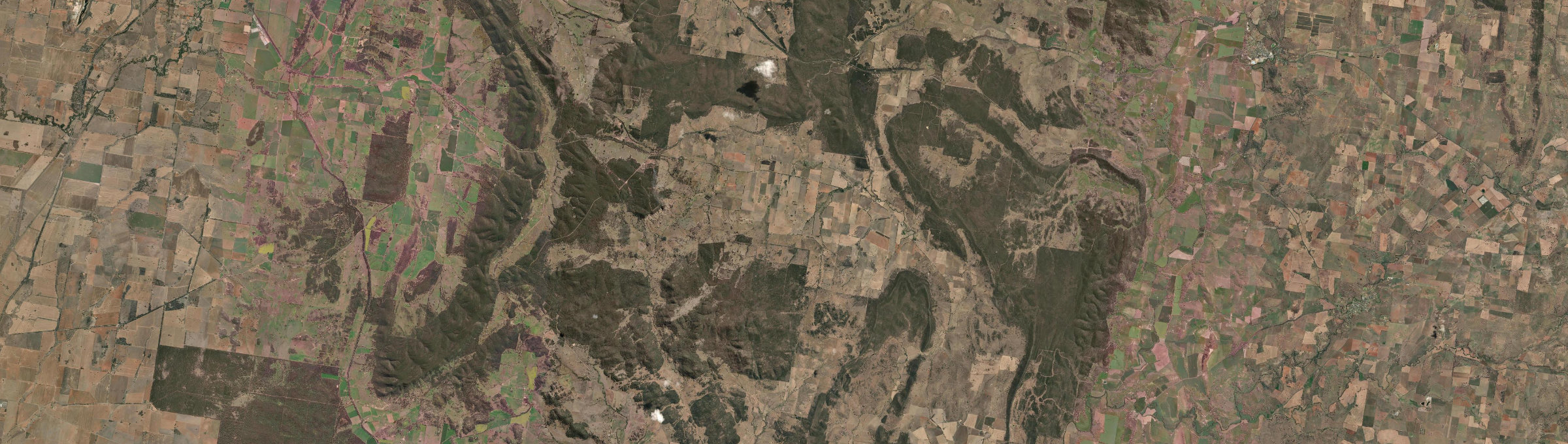 Aerial view of Mandagery, NSW
