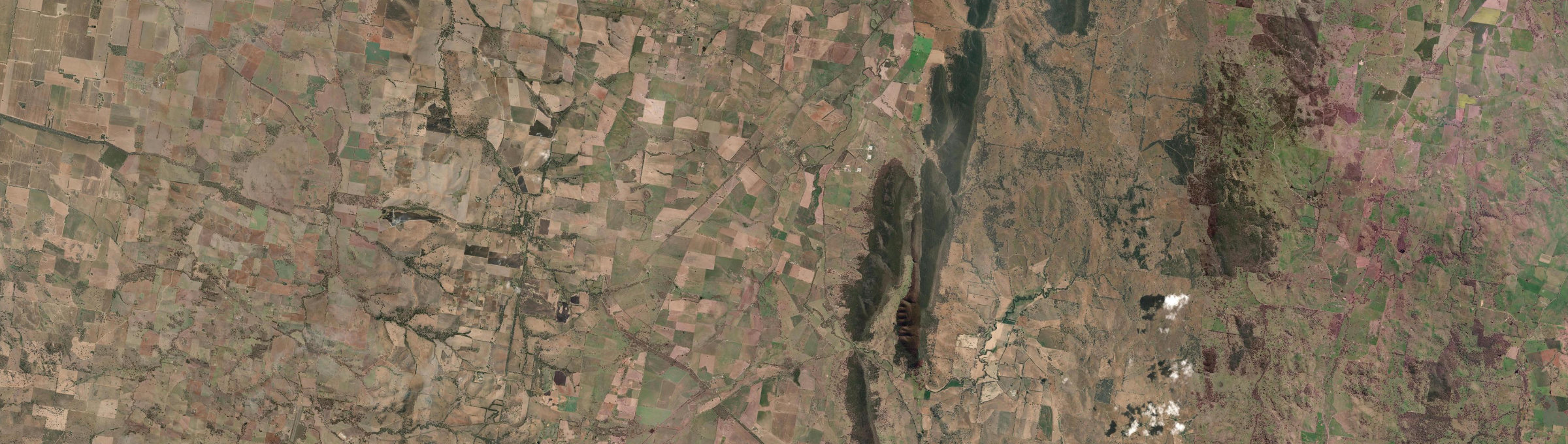 Aerial view of Bendick Murrell, NSW