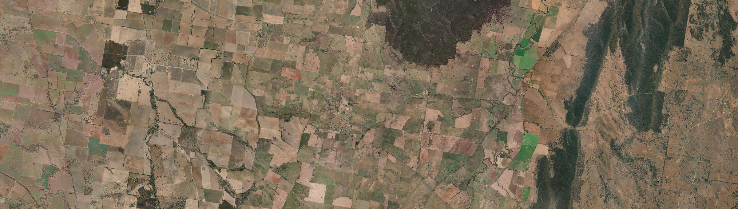 Aerial view of Wirrimah, NSW