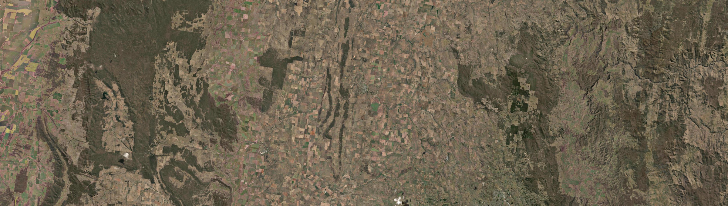 Aerial view of Molong, NSW