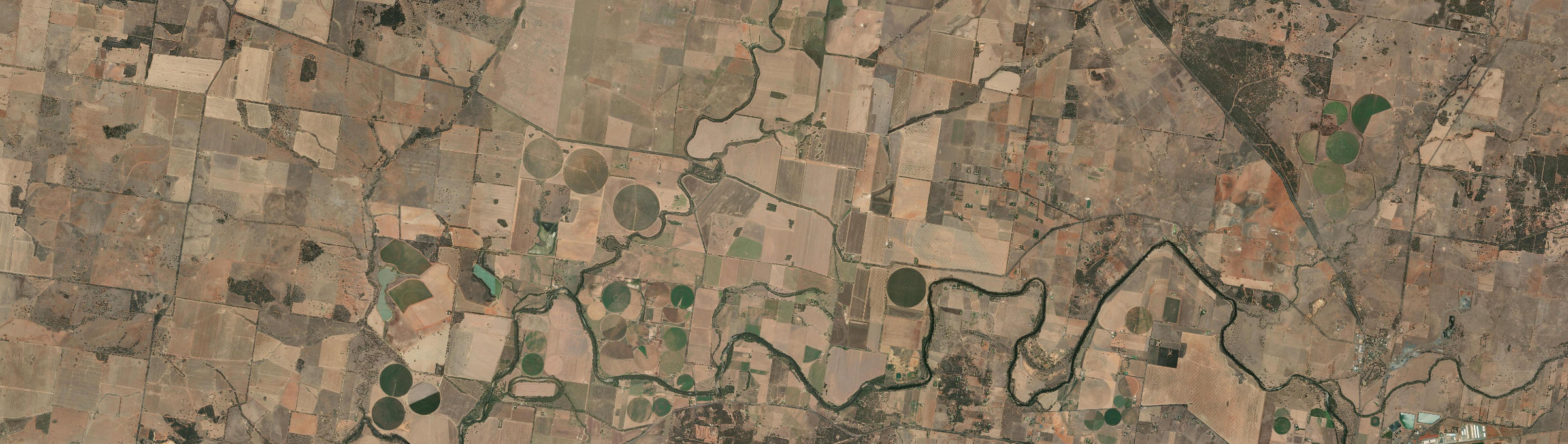 Aerial view of Rawsonville, NSW