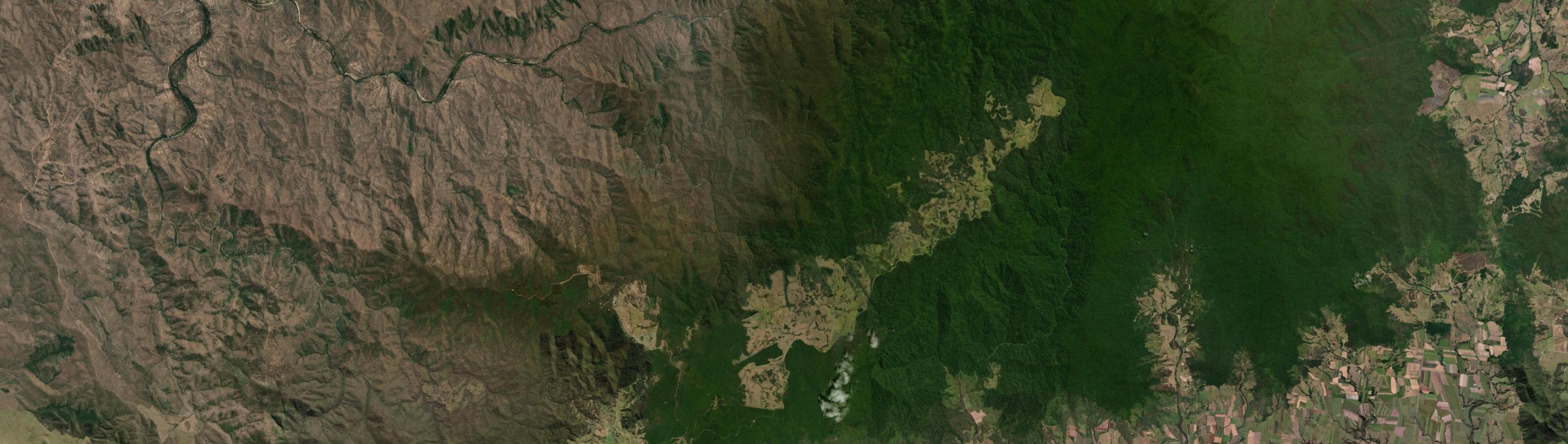 Aerial view of Dalrymple Heights, QLD