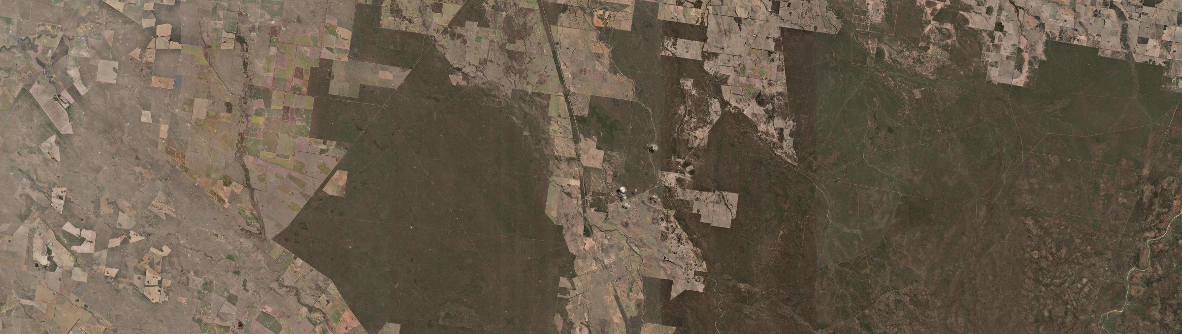 Aerial view of Gwabegar, NSW