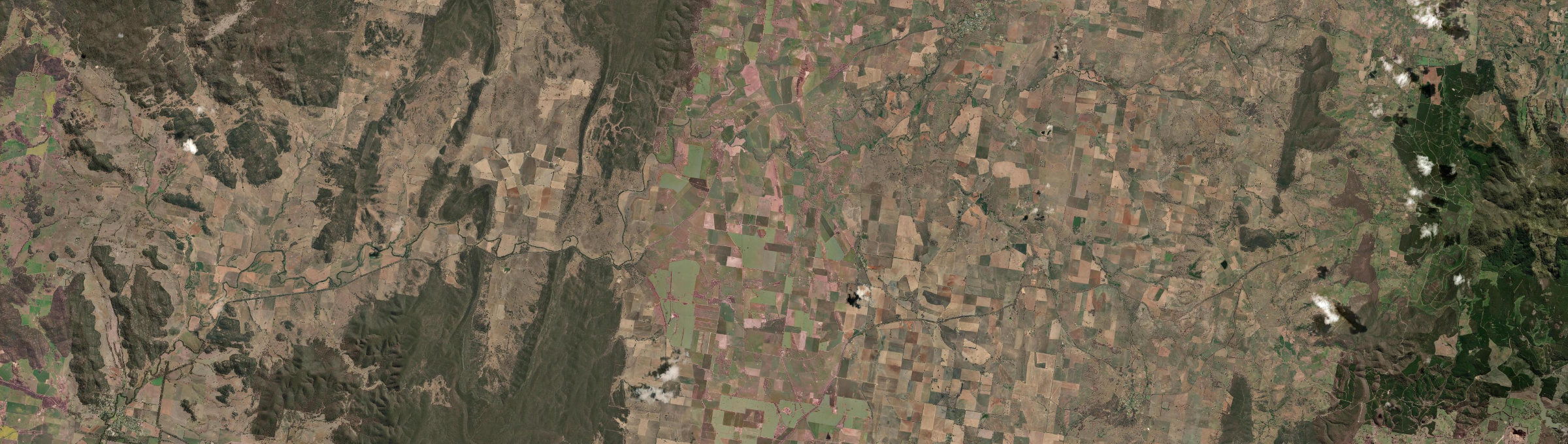 Aerial view of Toogong, NSW