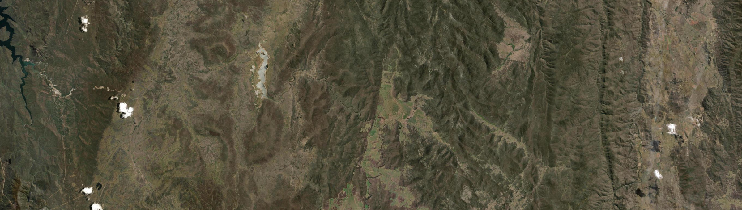 Aerial view of Yaouk, NSW