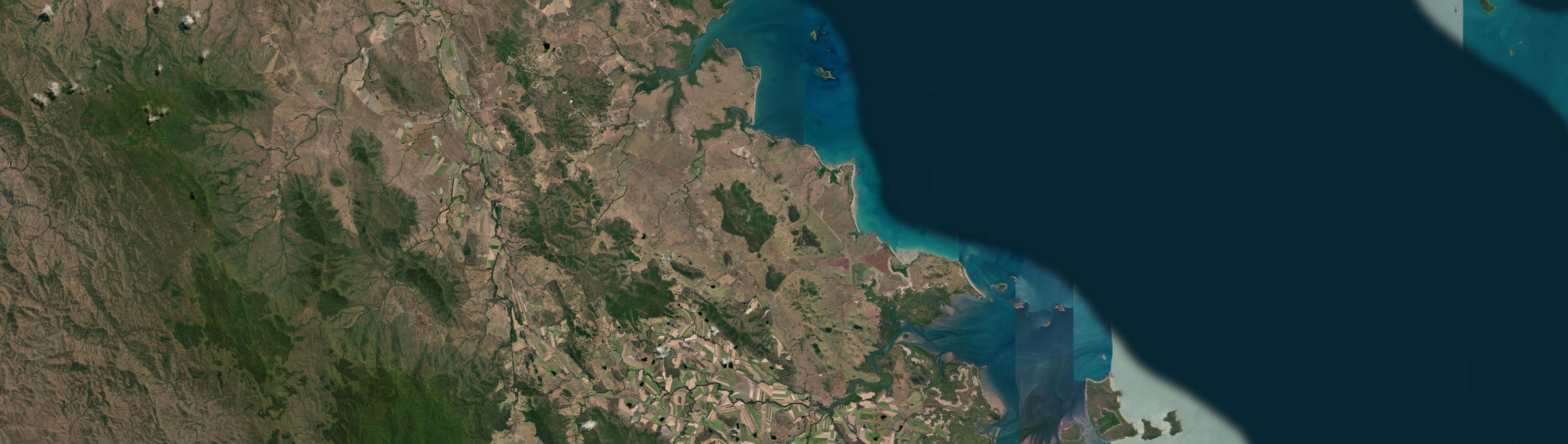 Aerial view of Mentmore, QLD