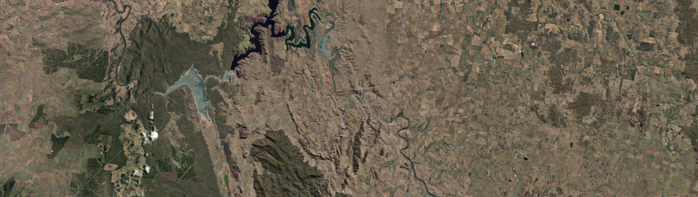 Aerial view of Cavan (NSW), NSW