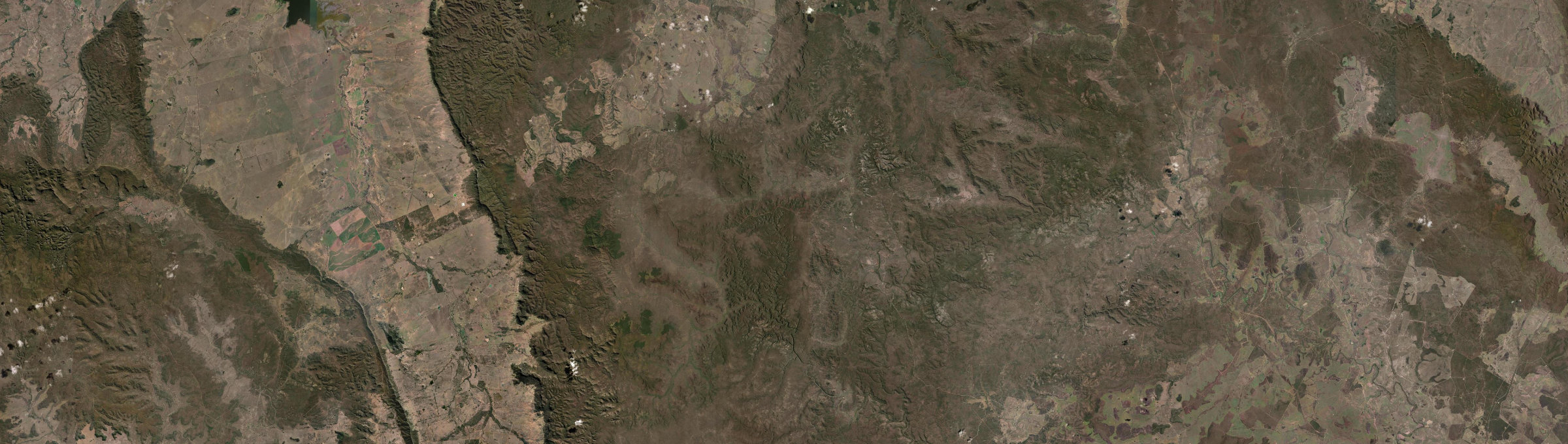 Aerial view of Glenhaughton, QLD