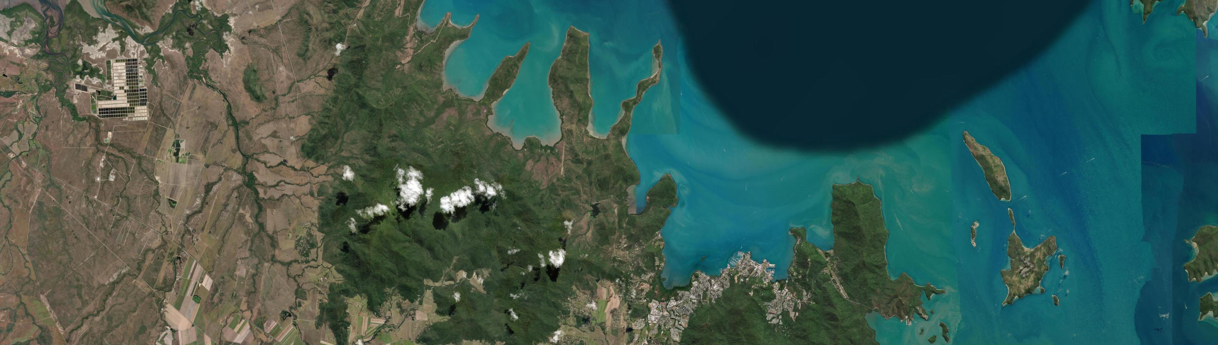 Aerial view of Woodwark, QLD