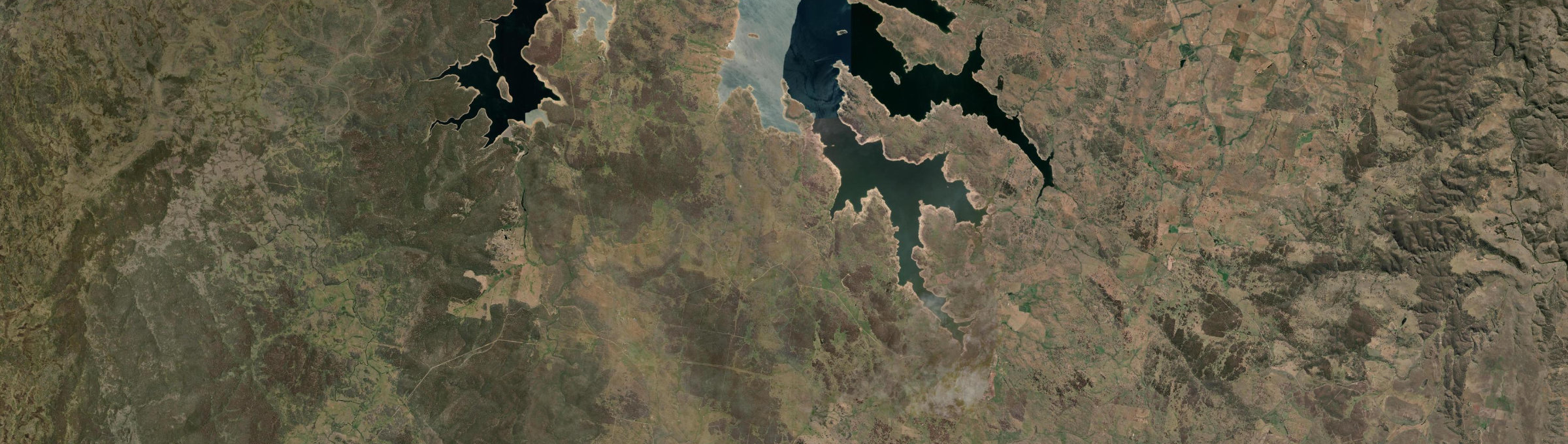 Aerial view of Buckenderra, NSW